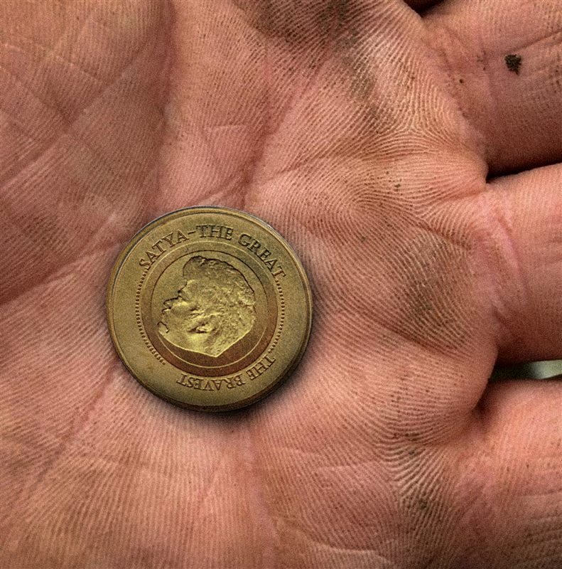 Satya The Great 3D Coin Render